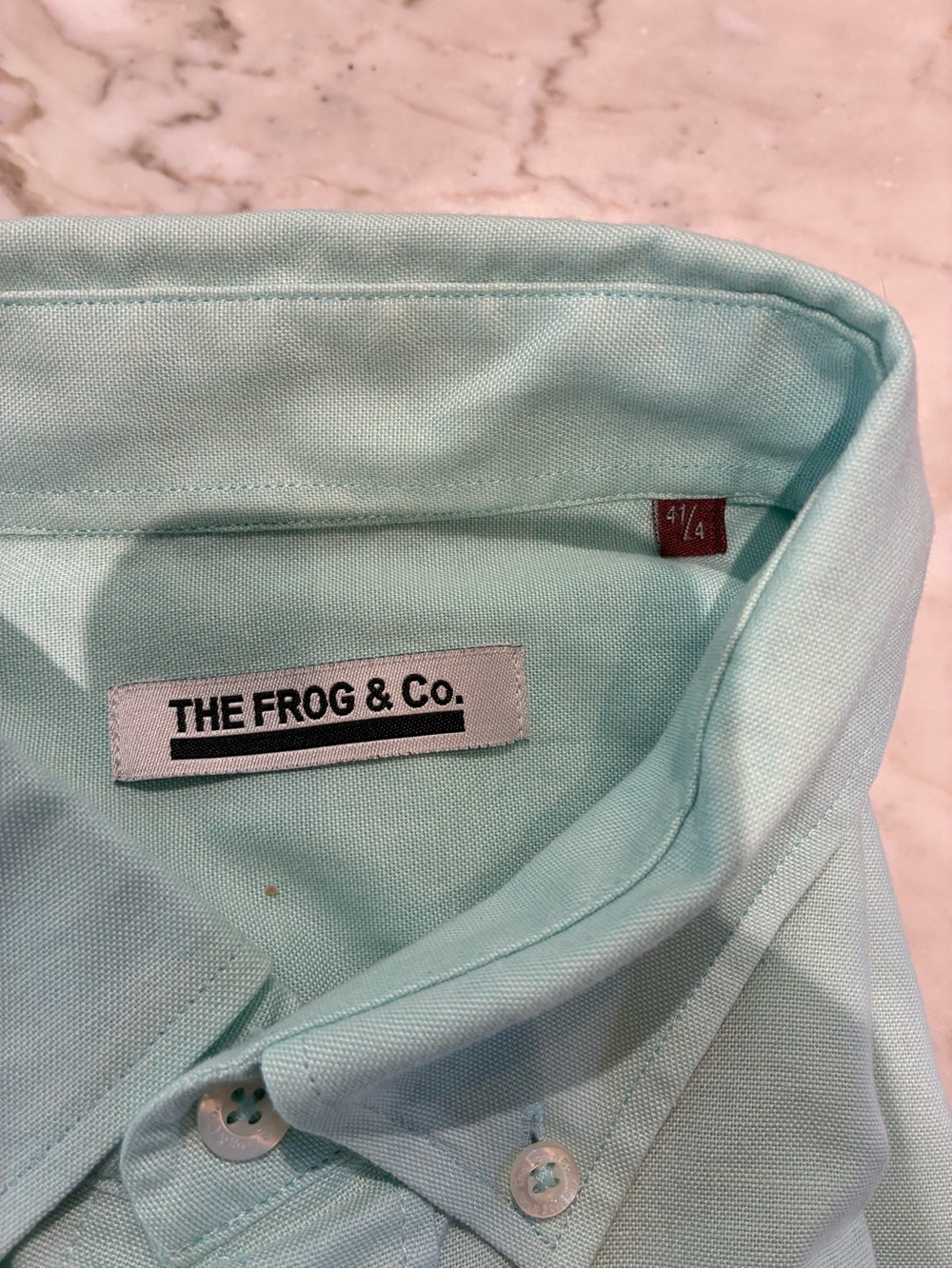 The Frog & Co. Mint Green Button-Down Shirt